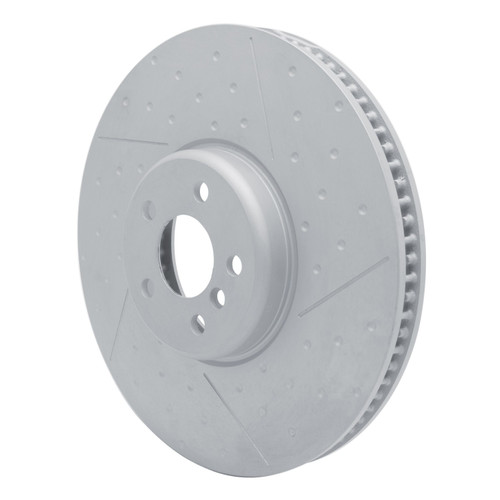 DFC Hi-Carbon Alloy GEOMET Coated Rotor - Dimpled and Slotted 940-31131D