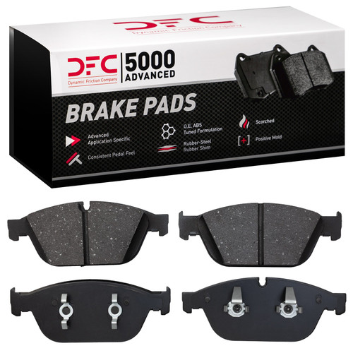 DFC Rotors with 5000 Advanced Brake Pads for 2011-2018 Audi (A8 Quattro, SQ5) 6502-73358