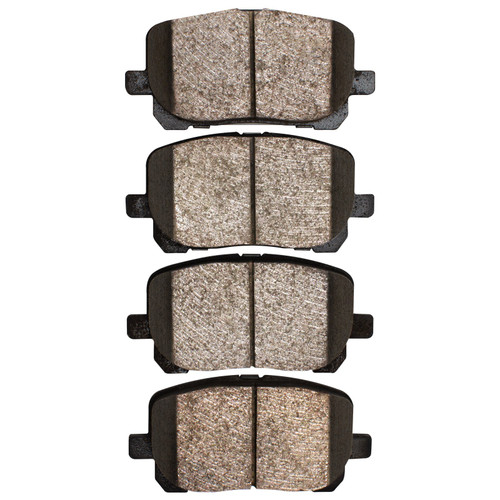 DFC Geospec Rotors with 5000 Advanced Brake Pads for 2003-2008 Pontiac/Toyota (Vibe, Corolla, Matrix) 4502-76114