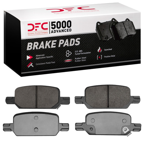 DFC Geospec Rotors with 5000 Advanced Brake Pads for 2021-2022 Chevrolet/GMC (Colorado, Canyon) 4502-47124