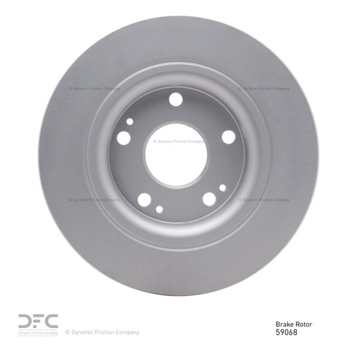 DFC GEOSPEC Rotors with 5000 Advanced Brake Pads for 2017-2020 Honda (Civic) 4504-59059