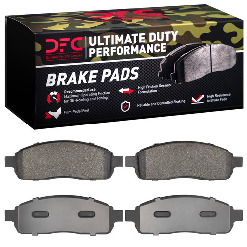 DFC Geospec Rotors with Ultimate Duty Performance Brake Pads for 2009 Ford (F-150) 4402-54066