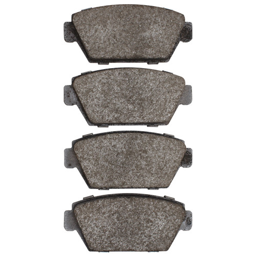 DFC Rotors with 5000 Advanced Brake Pads for 1988-1992 Dodge/Eagle/Mitsubishi (2000 GTX, Colt, Summit, Galant) 6502-72098