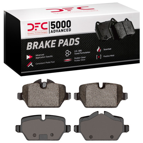 DFC Rotors with 5000 Advanced Brake Pads includes Hardware for 2013-2016 Mini (Cooper Countryman, Cooper Paceman) 6512-32079