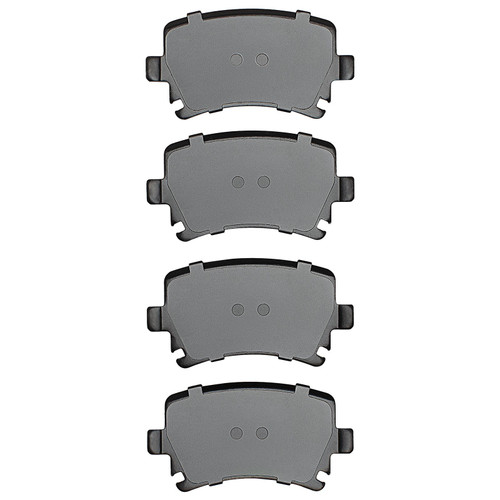 DFC Rotors with 5000 Advanced Brake Pads for 2005-2013 Audi/Volkswagen (A3, Bora, Golf, Jetta) 6502-74289