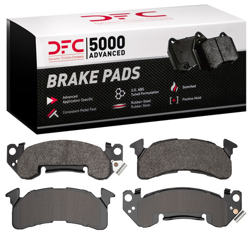 DFC GEOSPEC Rotors with 5000 Advanced Brake Pads for 1978-1993 Chevrolet/GMC (C20, C20 Suburban, C30, G30) 4502-48038