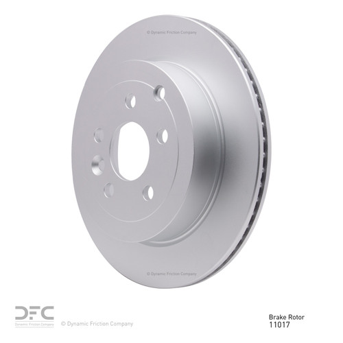 DFC GEOSPEC Rotors with 5000 Advanced Brake Pads for 2008-2012 Land Rover (LR2) 4502-11051