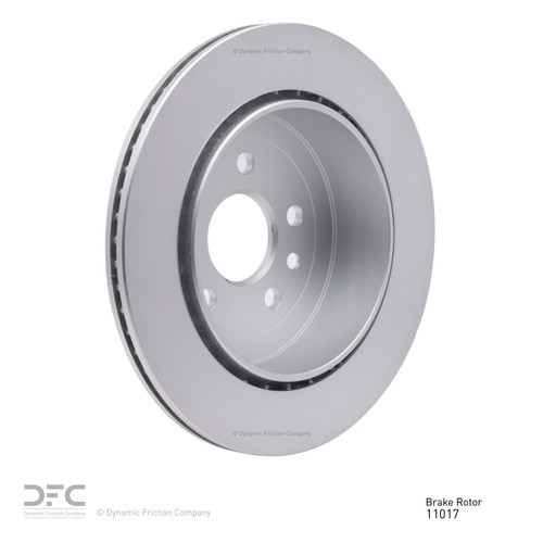 DFC GEOSPEC Rotors with 5000 Advanced Brake Pads for 2008-2012 Land Rover (LR2) 4502-11051