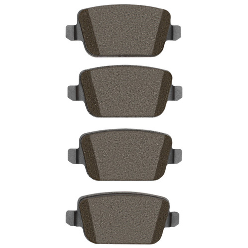 DFC GEOSPEC Rotors with 5000 Advanced Brake Pads for 2008-2012 Land Rover (LR2) 4502-11051