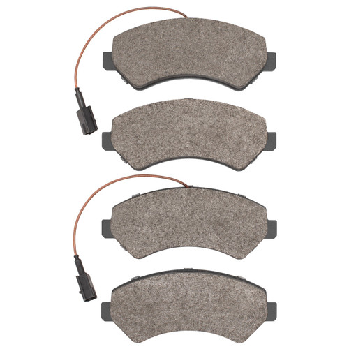 DFC GEOSPEC Rotors with 5000 Advanced Brake Pads for 2014-2022 Ram (ProMaster 1500, ProMaster 2500, ProMaster 3500) 4502-40152