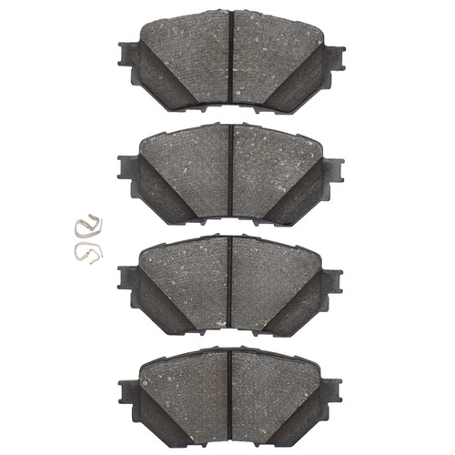 DFC GEOSPEC Rotors with 5000 Advanced Brake Pads for 2017-2018 Mazda (3, 3 Sport) 4502-80081