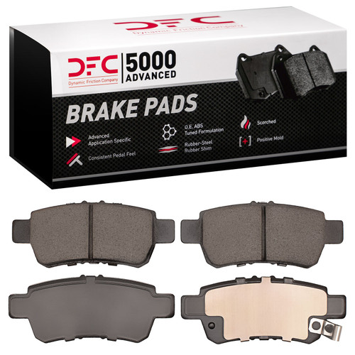 DFC GEOSPEC Rotors with 5000 Advanced Brake Pads for 2005-2010 Honda (Odyssey) 4502-59160