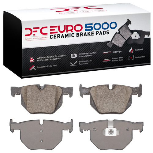 DFC Rotors with 5000 Euro Ceramic Brake Pads for 2007-2019 BMW (X5, X6) 6602-31445