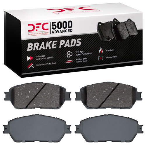DFC Rotors with 5000 Advanced Brake Pads for 2005-2015 Toyota (Tacoma) 6502-76641