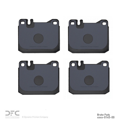 DFC Rotors with 5000 Advanced Brake Pads for 1973-1979 Mercedes-Benz (230, 240D, 280, 280C) 6502-63146