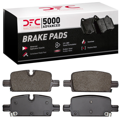 DFC Rotors with 5000 Advanced Brake Pads for 2019-2022 Cadillac/Chevrolet/GMC (Escalade, Escalade ESV, Silverado 1500, Silverado 1500 LTD)