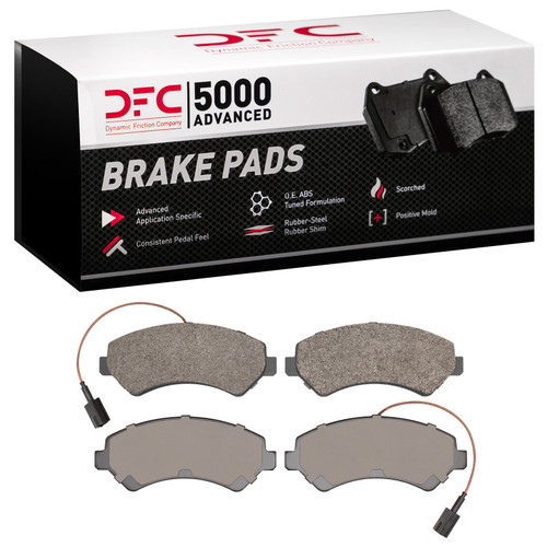 DFC Rotors with 5000 Advanced Brake Pads for 2014-2022 Ram (ProMaster 1500, ProMaster 2500, ProMaster 3500) 6502-40504