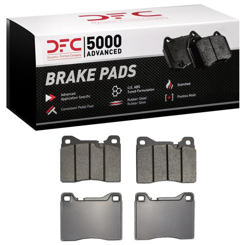 DFC Rotors with 5000 Advanced Brake Pads for 1987-1988 BMW (M5, M6) 6502-31218