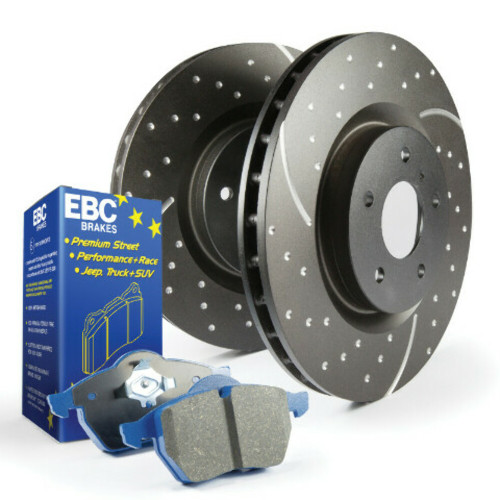 EBC S6 Kits Bluestuff Pads and GD Rotors S6KF1274