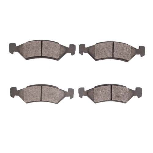 DFC Rotors with 5000 Advanced Brake Pads for 1985-1989 Dodge/Plymouth (Aries, Shadow, Reliant, Sundance) 6502-40094