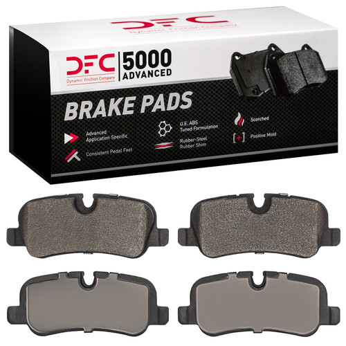 DFC Rotors with 5000 Advanced Brake Pads includes Hardware for 2006-2012 Land Rover (Range Rover) 6512-11108