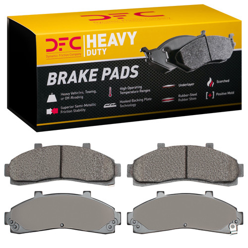 DFC Geospec Rotors with Heavy Duty Brake Pads for 1995-2002 Ford/Mazda/Mercury (Explorer, Ranger, B2300, B2500) 4202-99092