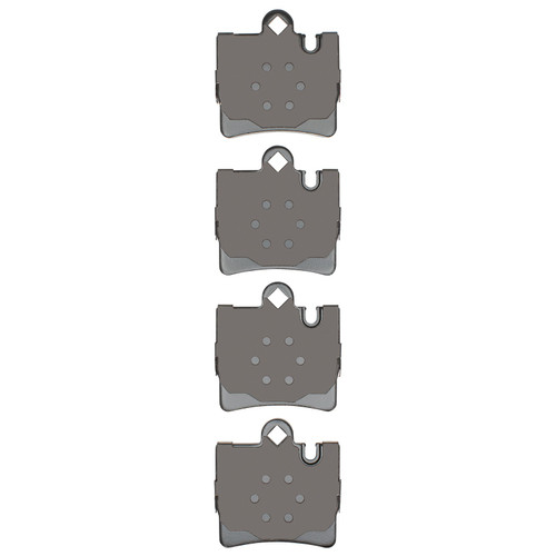 DFC Rotors with 5000 Advanced Brake Pads for 2001-2002 Mercedes-Benz (CL55 AMG, CL600, S55 AMG, S600) 6502-63279