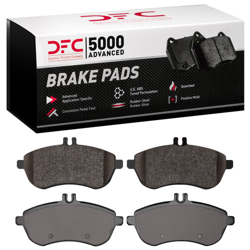 DFC GEOSPEC Rotors with 5000 Advanced Brake Pads for 2008-2015 Mercedes-Benz (C200, C250, C300) 4502-63169
