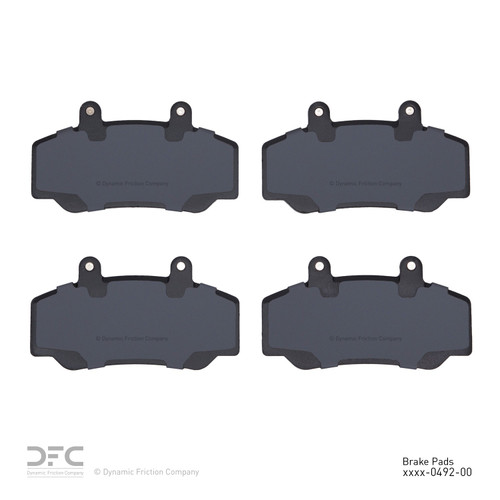DFC Rotors with 5000 Advanced Brake Pads for 1983-1990 Volvo (740, 745, 760) 6502-27065