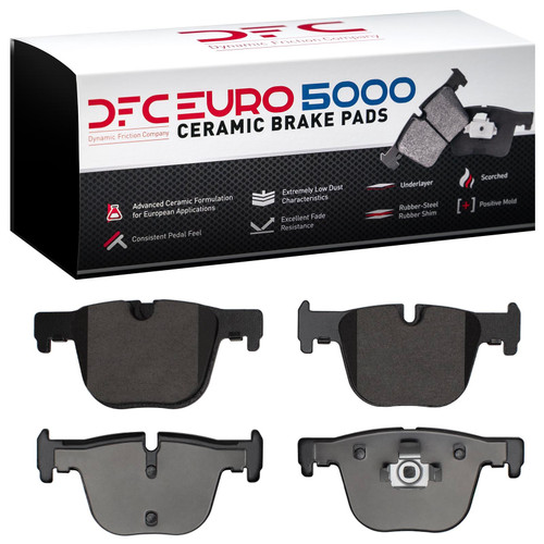 DFC Rotors with 5000 Euro Ceramic Brake Pads includes Hardware for 2014-2015 BMW (328i) 6612-31388