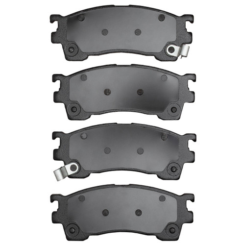 DFC Rotors with 5000 Advanced Brake Pads for 1998-2003 Mazda (626, Protege, Protege5) 6502-80149