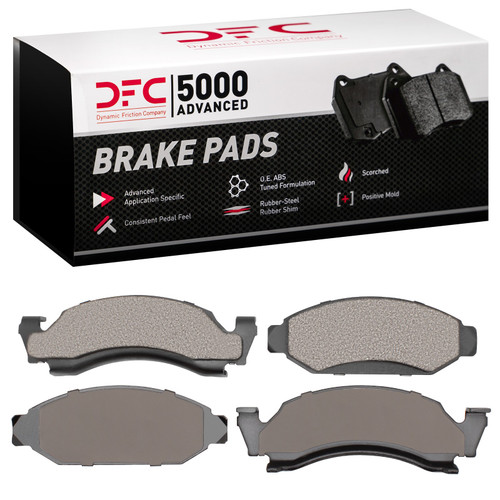 DFC Rotors with 5000 Advanced Brake Pads for 1986-1988 Ford (Bronco, F-150) 6502-99275