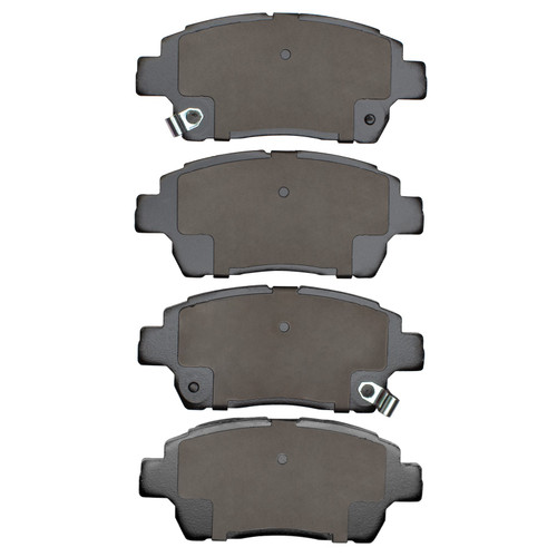 DFC GEOSPEC Rotors with 5000 Advanced Brake Pads for 2012-2015 Scion (iQ) 4502-91007