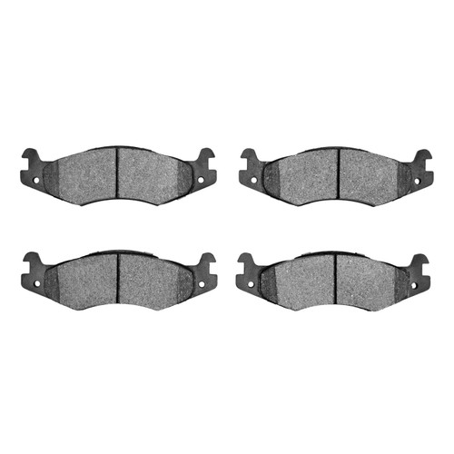 DFC Rotors with 5000 Advanced Brake Pads for 1992-2004 AM/Hummer (General Hummer, H1) 6502-44001