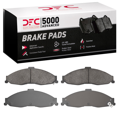 DFC GEOSPEC Rotors with 5000 Advanced Brake Pads for 1998-2002 Chevrolet/Pontiac (Camaro, Firebird) 4502-45038