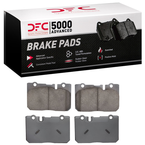 DFC Rotors with 5000 Advanced Brake Pads for 1995-2000 Lexus (LS400) 6502-75070