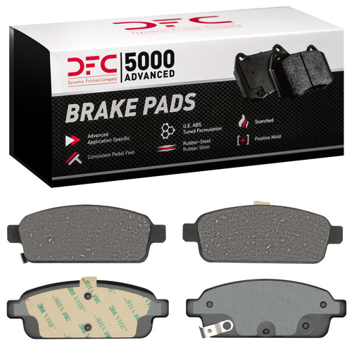 DFC Rotors with 5000 Advanced Brake Pads for 2011-2018 Buick/Chevrolet (Encore, Cruze, Cruze Limited, Sonic) 6502-45139