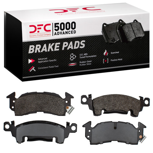 DFC GEOSPEC Rotors with 5000 Advanced Brake Pads for 1990-2002 Chevrolet/GMC (Astro, Safari) 4502-48079