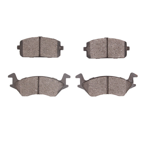 DFC Rotors with 5000 Advanced Brake Pads for 1980-1982 Toyota (Tercel) 6502-76111