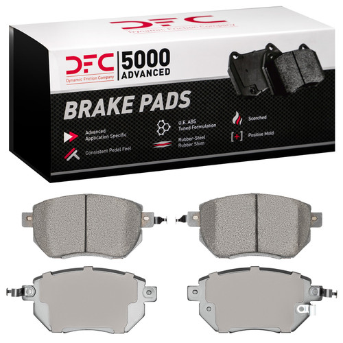 DFC Rotors with 5000 Advanced Brake Pads for 2003-2011 INFINITI/Nissan (FX35, FX45, Altima, Maxima) 6502-67343