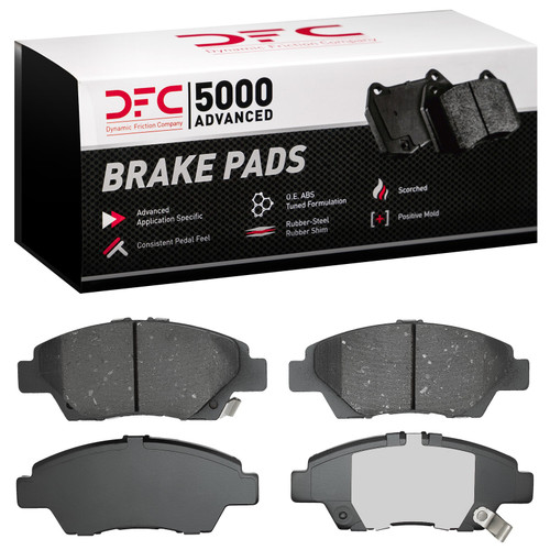 DFC Rotors with 5000 Advanced Brake Pads for 2009-2014 Honda (Fit) 6502-59188
