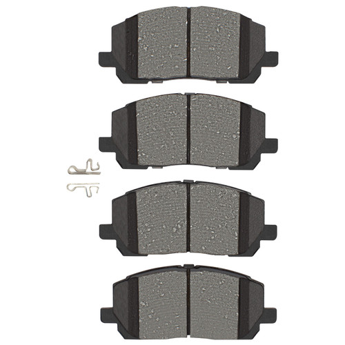 DFC Rotors with 5000 Advanced Brake Pads for 2001-2007 Toyota (Highlander) 6502-76324
