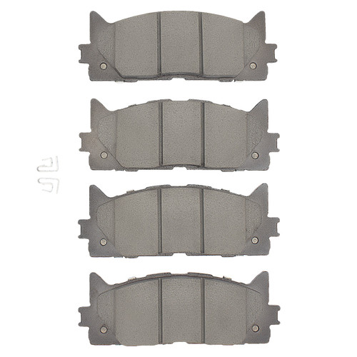 DFC Rotors with 5000 Advanced Brake Pads for 2007-2018 Lexus/Toyota (ES300h, ES350, Avalon, Camry) 6502-76465