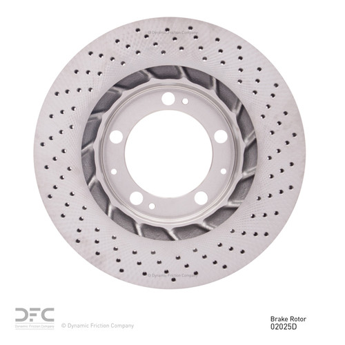 DFC Rotors with 5000 Advanced Brake Pads for 1995-1998 Porsche (911) 6502-02102