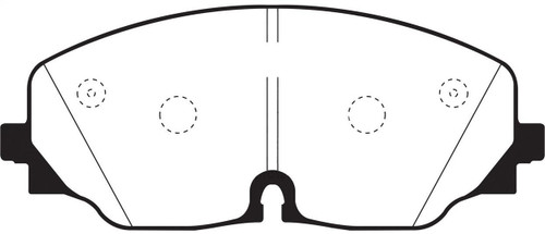 EBC 17+ Volkswagen Atlas 2.0L Turbo Ultimax Front Brake Pads