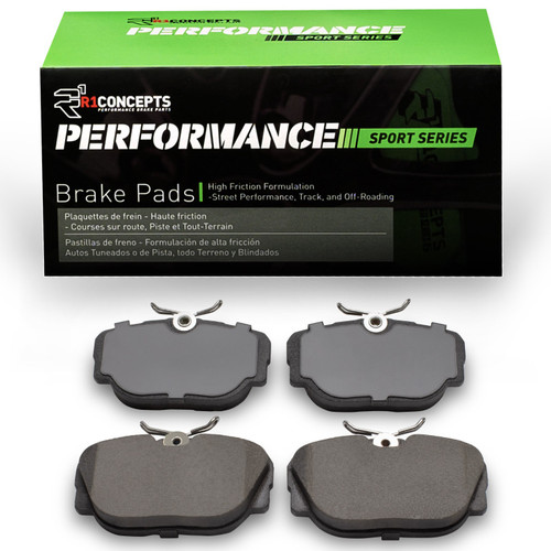 R1 Performance Sport Pads for 1984-2004 BMW/Land Rover/Mercedes-Benz (318i, 318is, 325, 325e) 2115-0493-00
