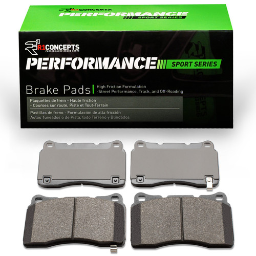 R1 Performance Sport Pads for 2010-2016 Hyundai (Genesis Coupe) 2115-1743-00