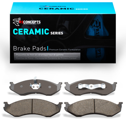 R1 Ceramic Pads for 1990-2006 Jeep (Cherokee, Comanche, Grand Cherokee, Grand Wagoneer) 2310-0477-00