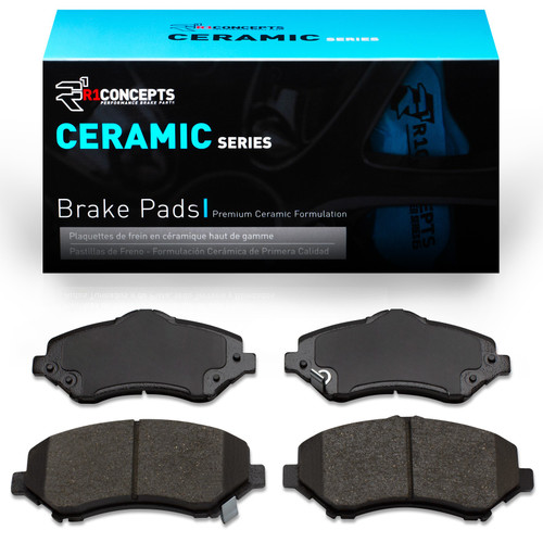 R1 Ceramic Pads for 2007-2018 Chrysler/Dodge/Jeep (Town &amp; Country (Van), Grand Caravan, Journey, Nitro) 2310-1273-00