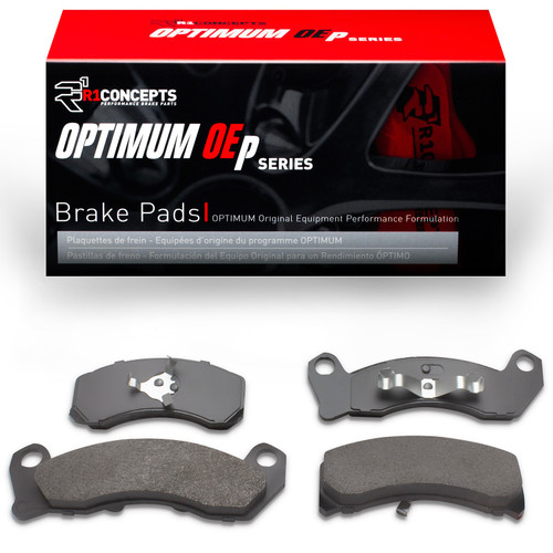 R1 Optimum Oe Pads for 1981-1994 Ford/Lincoln/Mercury (Country Squire, Crown Victoria, LTD, LTD Crown Victoria) 2551-0200-00